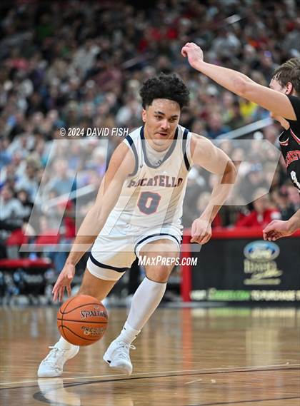Thumbnail 1 in Pocatello vs. Hillcrest (IHSAA 4A Final) photogallery.