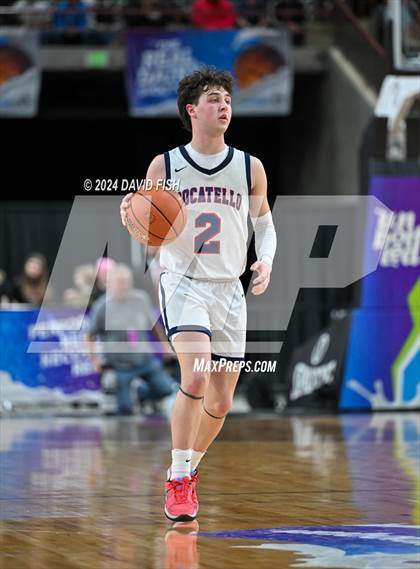 Thumbnail 2 in Pocatello vs. Hillcrest (IHSAA 4A Final) photogallery.