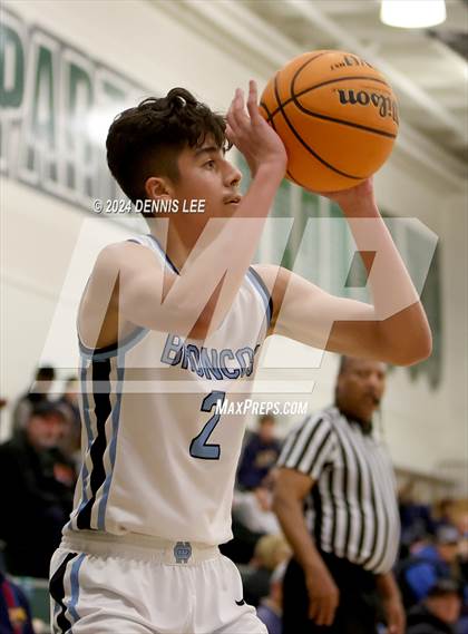 Thumbnail 1 in Clovis North @ Jesuit (De La Salle MLK Classic) photogallery.