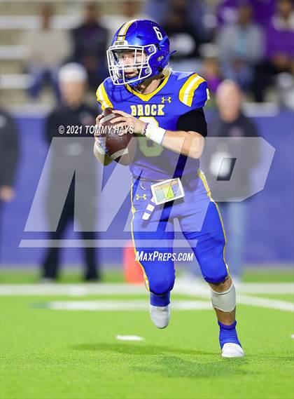Thumbnail 3 in Brock vs. Mount Vernon (UIL 3A DI Semifinal) photogallery.