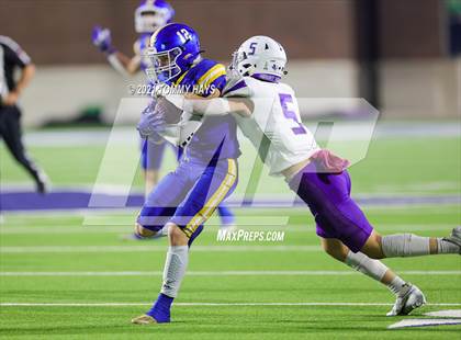 Thumbnail 3 in Brock vs. Mount Vernon (UIL 3A DI Semifinal) photogallery.