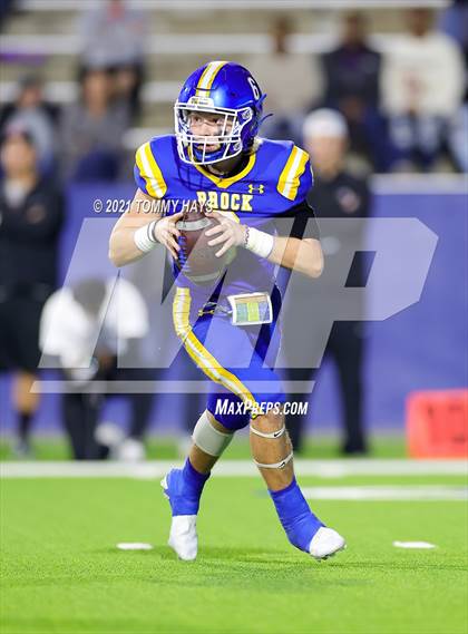 Thumbnail 3 in Brock vs. Mount Vernon (UIL 3A DI Semifinal) photogallery.