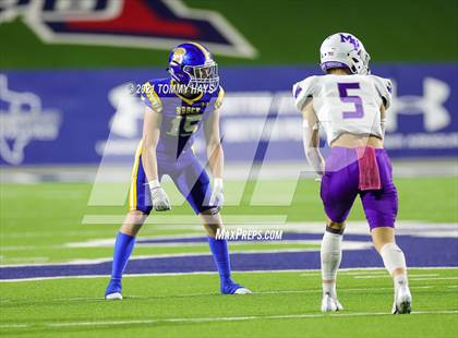 Thumbnail 3 in Brock vs. Mount Vernon (UIL 3A DI Semifinal) photogallery.