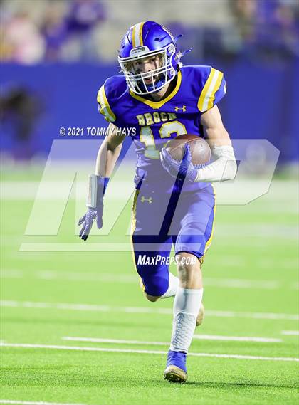 Thumbnail 3 in Brock vs. Mount Vernon (UIL 3A DI Semifinal) photogallery.