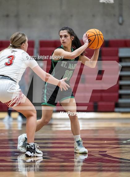 Thumbnail 3 in Centauri vs. St. Mary's (CHSAA 3A Great 8) photogallery.