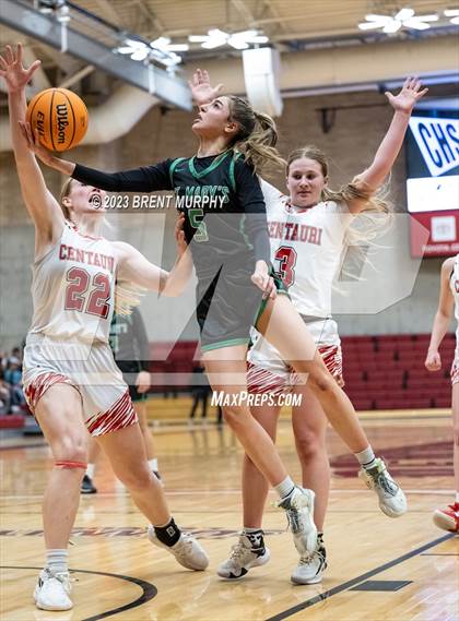 Thumbnail 2 in Centauri vs. St. Mary's (CHSAA 3A Great 8) photogallery.