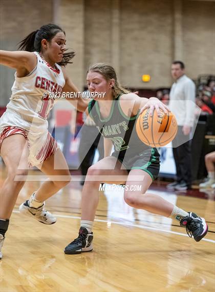 Thumbnail 1 in Centauri vs. St. Mary's (CHSAA 3A Great 8) photogallery.
