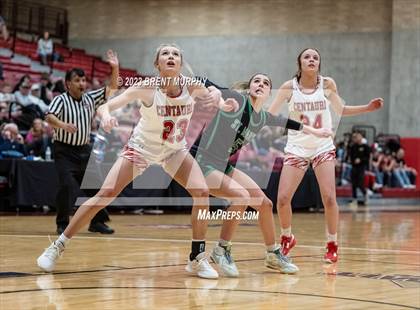 Thumbnail 1 in Centauri vs. St. Mary's (CHSAA 3A Great 8) photogallery.