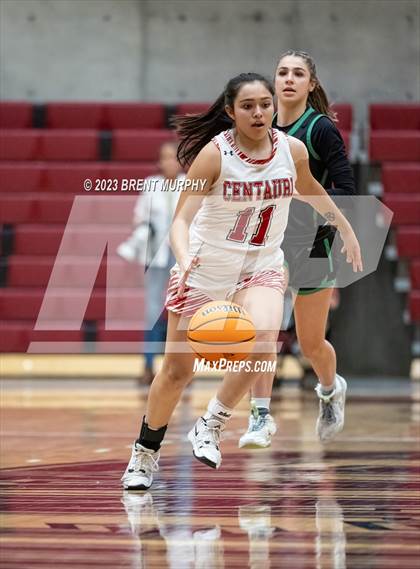 Thumbnail 3 in Centauri vs. St. Mary's (CHSAA 3A Great 8) photogallery.