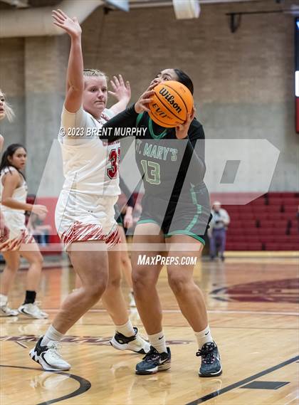 Thumbnail 2 in Centauri vs. St. Mary's (CHSAA 3A Great 8) photogallery.