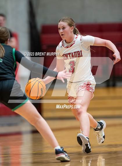 Thumbnail 3 in Centauri vs. St. Mary's (CHSAA 3A Great 8) photogallery.