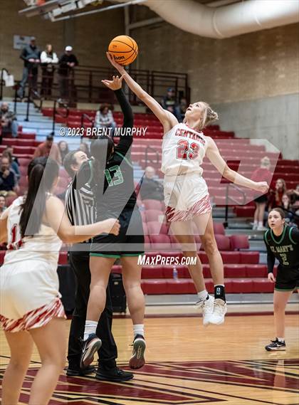 Thumbnail 1 in Centauri vs. St. Mary's (CHSAA 3A Great 8) photogallery.