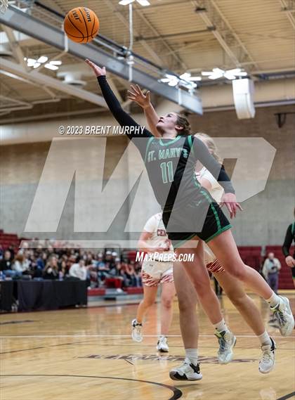 Thumbnail 1 in Centauri vs. St. Mary's (CHSAA 3A Great 8) photogallery.