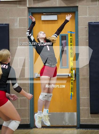 Thumbnail 2 in Bear Creek vs Pomona (Dakota Ridge Varsity Tournament) photogallery.
