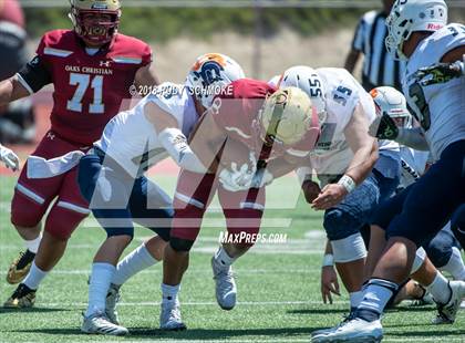 Thumbnail 2 in Oaks Christian @ Eastside Catholic (Honor Bowl) photogallery.
