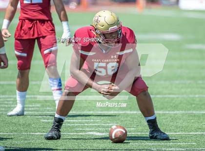 Thumbnail 1 in Oaks Christian @ Eastside Catholic (Honor Bowl) photogallery.