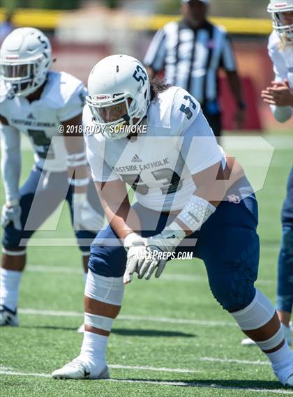 Thumbnail 2 in Oaks Christian @ Eastside Catholic (Honor Bowl) photogallery.