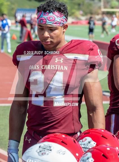 Thumbnail 3 in Oaks Christian @ Eastside Catholic (Honor Bowl) photogallery.