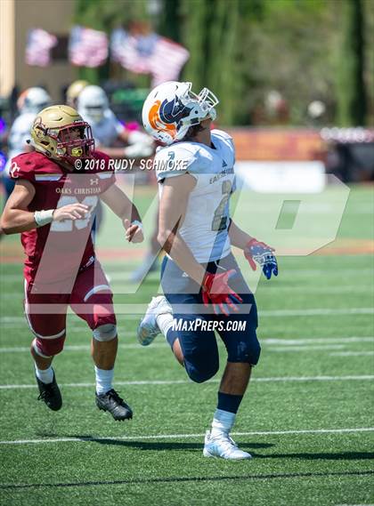 Thumbnail 3 in Oaks Christian @ Eastside Catholic (Honor Bowl) photogallery.