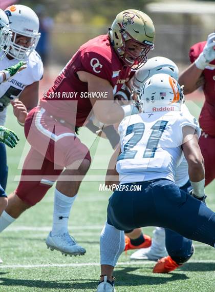 Thumbnail 1 in Oaks Christian @ Eastside Catholic (Honor Bowl) photogallery.