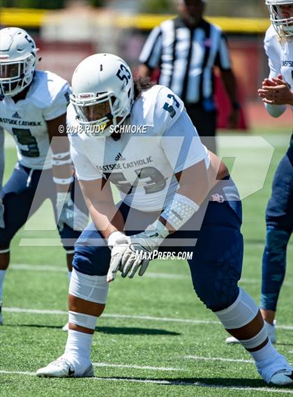 Thumbnail 2 in Oaks Christian @ Eastside Catholic (Honor Bowl) photogallery.