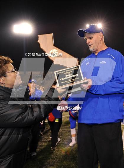 Thumbnail 1 in Folsom vs. Cathedral Catholic (CIF State D1AA Final) photogallery.