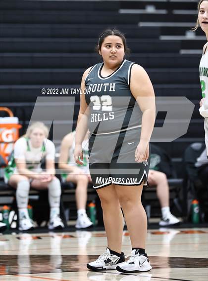 Thumbnail 2 in Iowa Park vs South Hills (Chicken Express Lady Porcupine Invitational) photogallery.