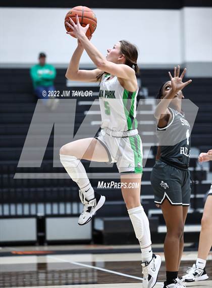 Thumbnail 3 in Iowa Park vs South Hills (Chicken Express Lady Porcupine Invitational) photogallery.