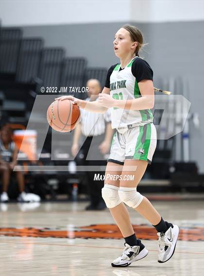 Thumbnail 2 in Iowa Park vs South Hills (Chicken Express Lady Porcupine Invitational) photogallery.