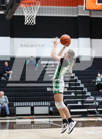 Thumbnail 3 in Iowa Park vs South Hills (Chicken Express Lady Porcupine Invitational) photogallery.