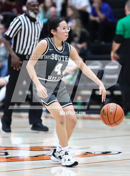 Thumbnail 3 in Iowa Park vs South Hills (Chicken Express Lady Porcupine Invitational) photogallery.