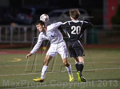 Thumbnail 3 in Newtown @ Pomperaug (SWC Semifinal) photogallery.