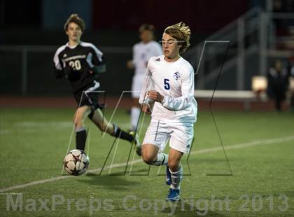 Thumbnail 3 in Newtown @ Pomperaug (SWC Semifinal) photogallery.