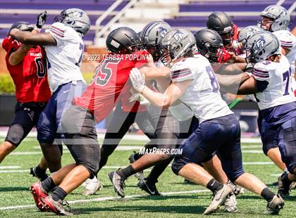 Thumbnail 3 in Fountain Inn vs Hillcrest (Greenville County Schools Jamboree 2023) photogallery.
