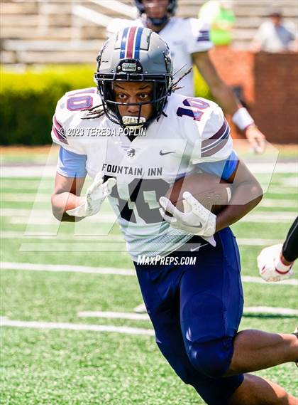 Thumbnail 1 in Fountain Inn vs Hillcrest (Greenville County Schools Jamboree 2023) photogallery.