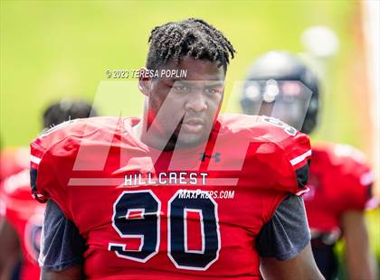Thumbnail 1 in Fountain Inn vs Hillcrest (Greenville County Schools Jamboree 2023) photogallery.