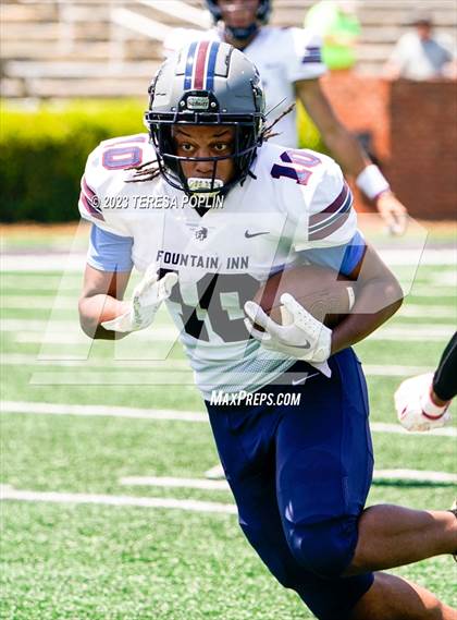 Thumbnail 2 in Fountain Inn vs Hillcrest (Greenville County Schools Jamboree 2023) photogallery.