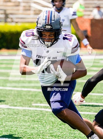Thumbnail 3 in Fountain Inn vs Hillcrest (Greenville County Schools Jamboree 2023) photogallery.