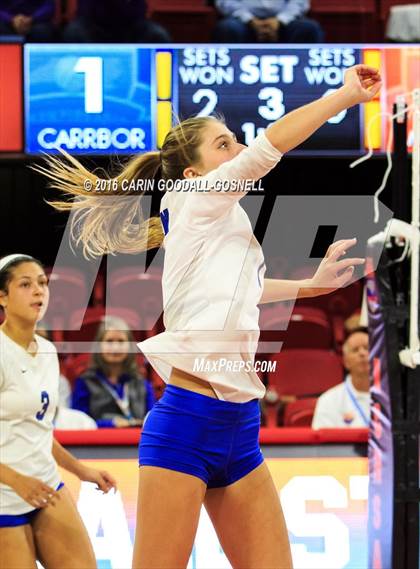 Thumbnail 3 in Carrboro vs. Maiden (NCHSAA 2A Final) photogallery.