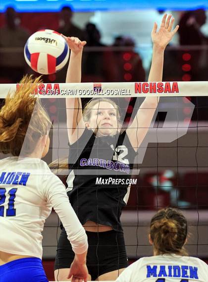 Thumbnail 3 in Carrboro vs. Maiden (NCHSAA 2A Final) photogallery.
