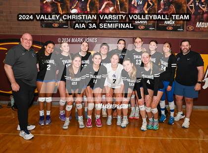 Thumbnail 1 in Snowflake @ Valley Christian (AIA 3A Semifinal) photogallery.