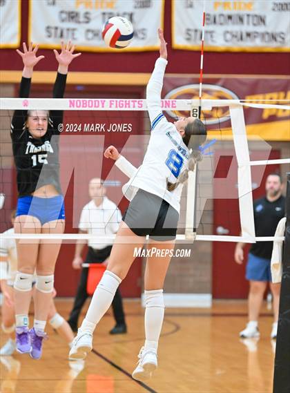Thumbnail 3 in Snowflake @ Valley Christian (AIA 3A Semifinal) photogallery.
