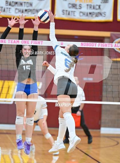 Thumbnail 3 in Snowflake @ Valley Christian (AIA 3A Semifinal) photogallery.