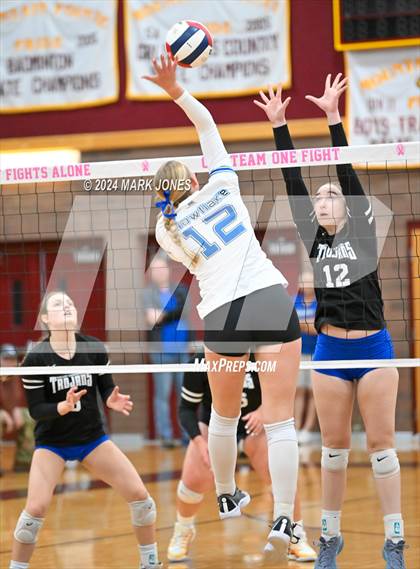 Thumbnail 1 in Snowflake @ Valley Christian (AIA 3A Semifinal) photogallery.
