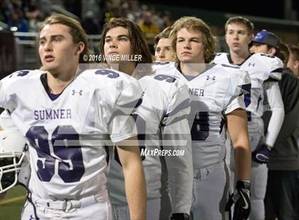 Thumbnail 1 in Woodinville vs. Sumner (WIAA 4A Quarterfinal) photogallery.