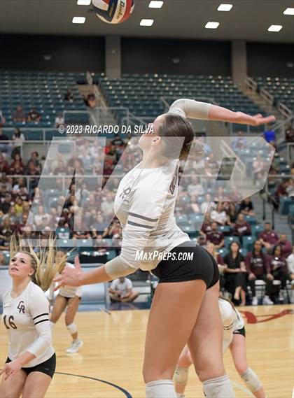 Thumbnail 2 in Cinco Ranch vs Cy-Fair (UIL Volleyball 6A Regional Quarterfinal) photogallery.