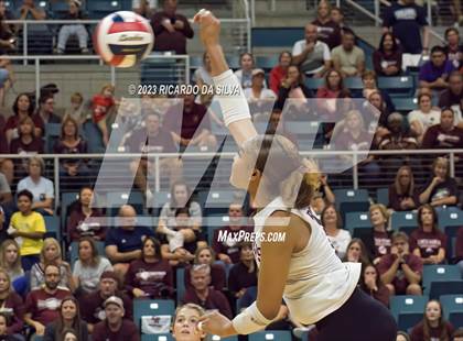 Thumbnail 1 in Cinco Ranch vs Cy-Fair (UIL Volleyball 6A Regional Quarterfinal) photogallery.