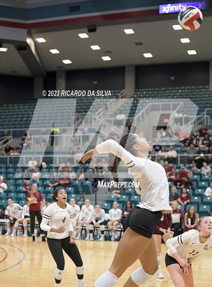 Thumbnail 2 in Cinco Ranch vs Cy-Fair (UIL Volleyball 6A Regional Quarterfinal) photogallery.