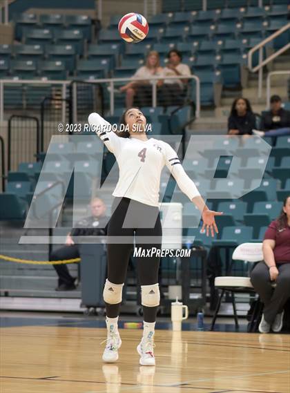 Thumbnail 1 in Cinco Ranch vs Cy-Fair (UIL Volleyball 6A Regional Quarterfinal) photogallery.