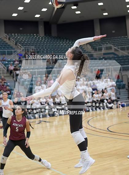 Thumbnail 3 in Cinco Ranch vs Cy-Fair (UIL Volleyball 6A Regional Quarterfinal) photogallery.